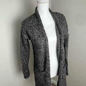 Abercrombie & Fitch Charcoal Knit Cardigan